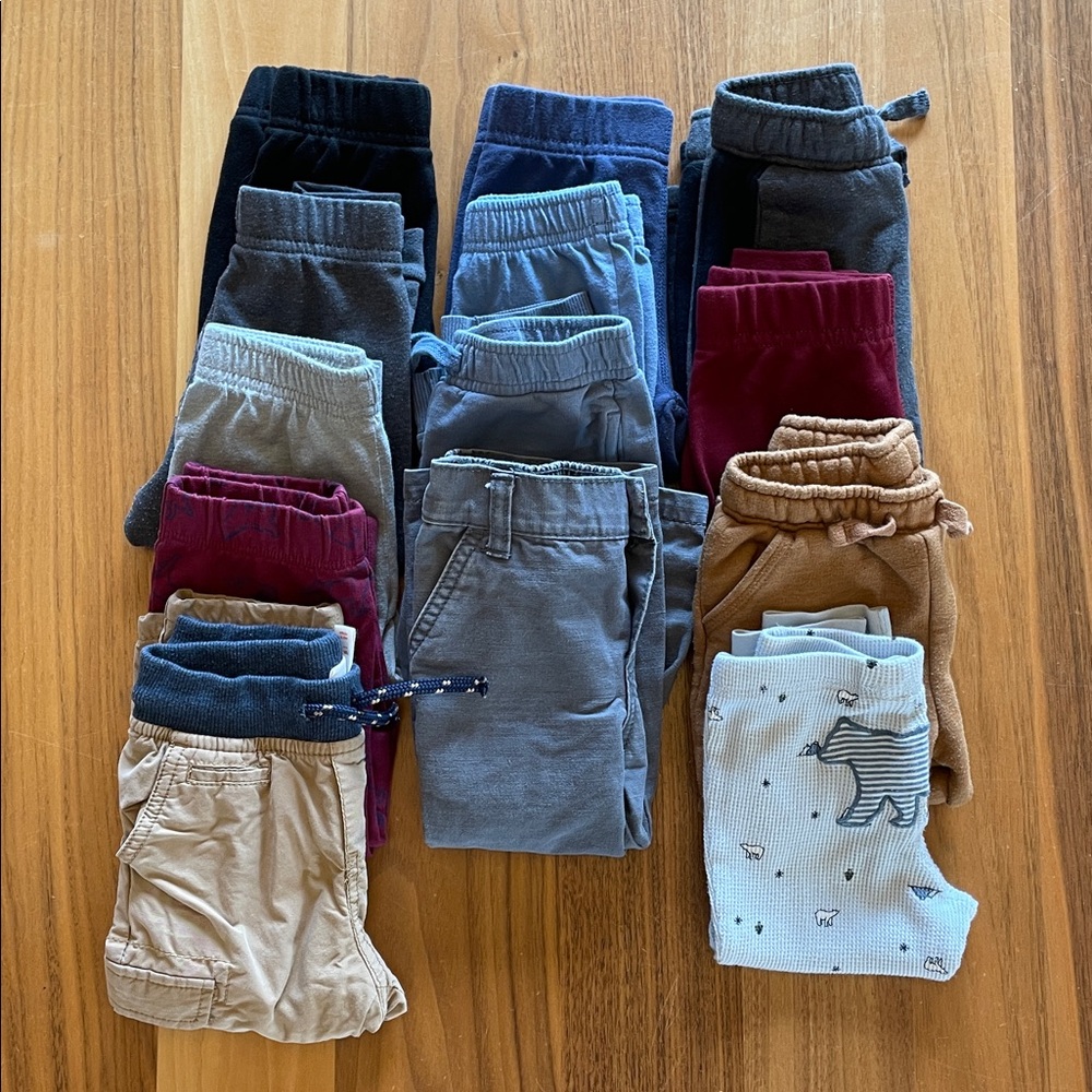 18m Assorted Pants Bundle (19 pairs)